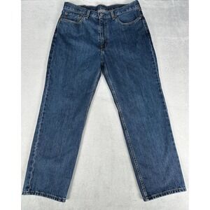 Levi's Jeans Mens 36x30 Blue 550 Relaxed Fit Tapered Leg Denim Cotton Classic